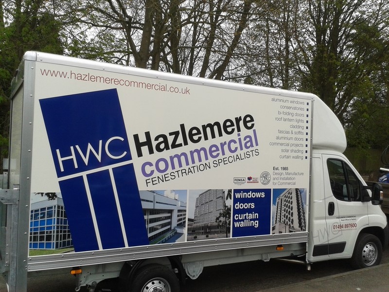 One of Hazlemere Commercial's Vans