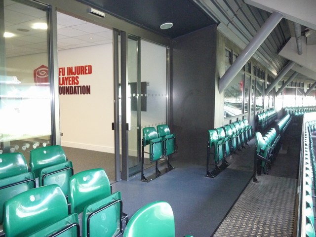 Open Automatic Sliding Hazlemere Doors in IPF Box At Twickenham