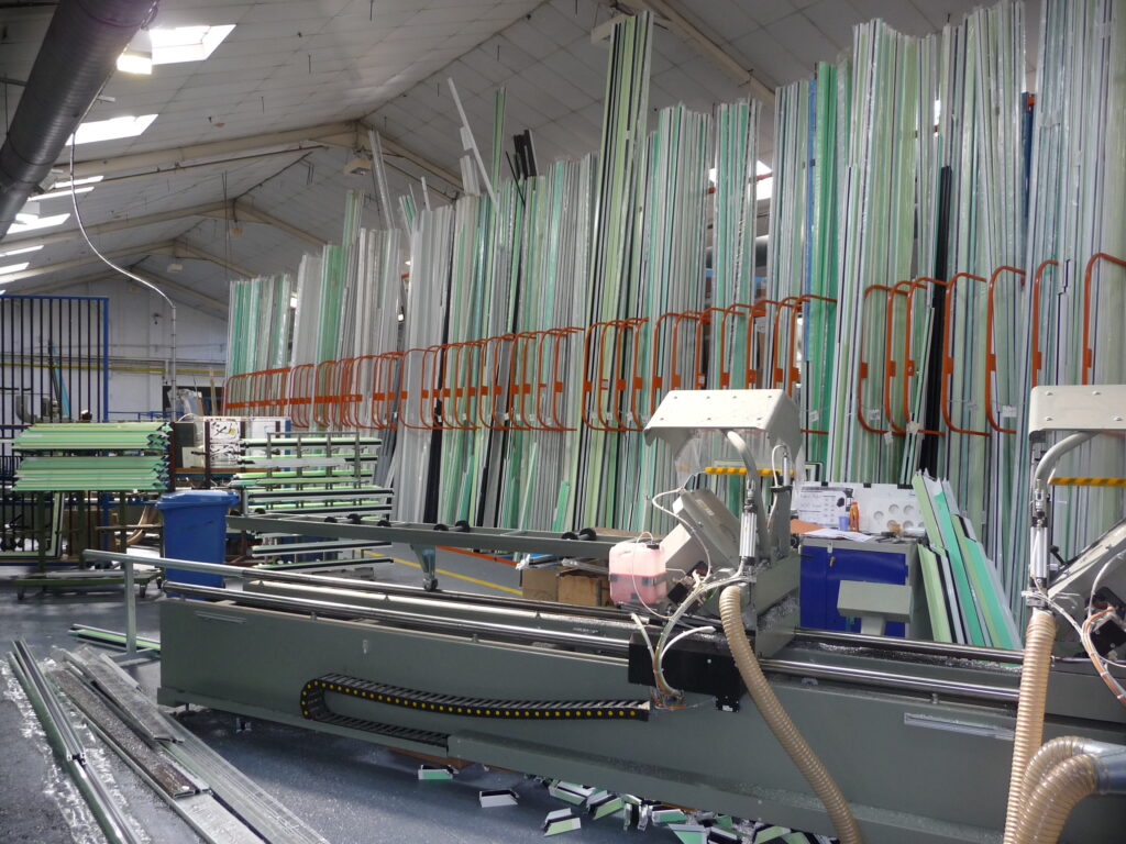 Internal shot of part of Hazlemere Commercial's factory