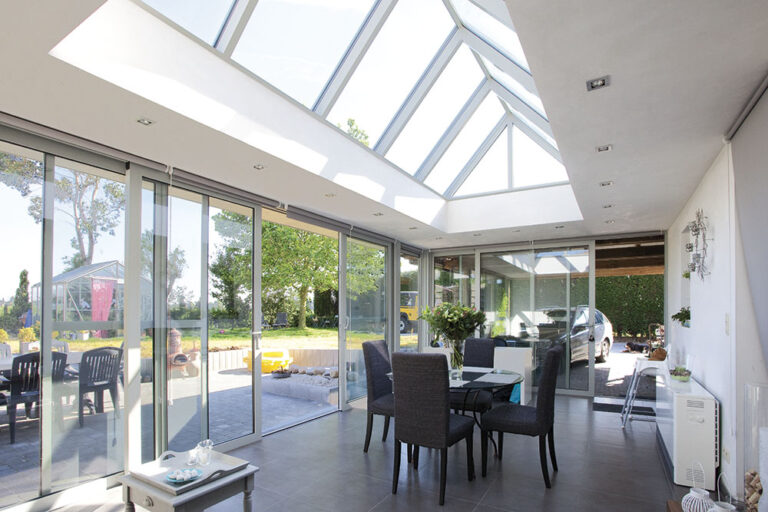 Aluminium Roof Lantern Light Installation